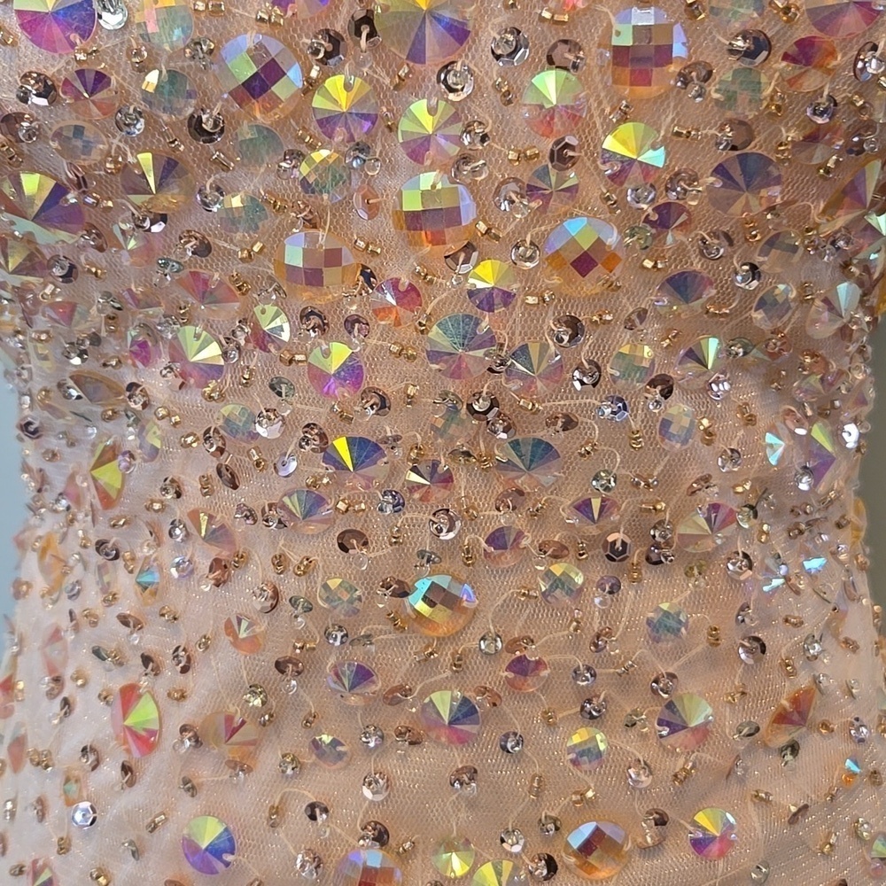 Beaded Prom Dress - Picture 5 of 8